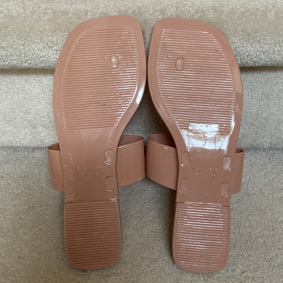 jeffrey campbell a lil bit jelly thong sandals / flip flops (gucci horsebit) - Picture 9 of 12